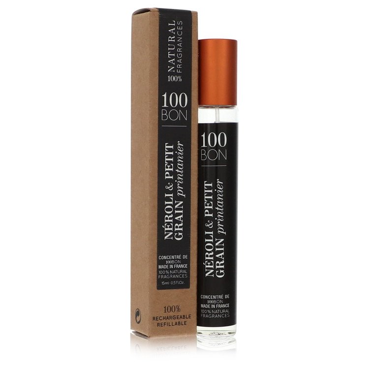 100 Bon Neroli & Petit Grain Printanier by 100 Bon Mini Concentree De Parfum (Unisex Refillable) .5 oz