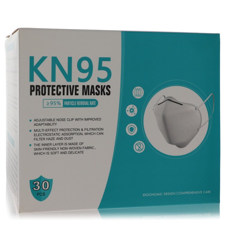 Kn95 Mask by Kn95 Thirty (30) KN95 Masks  Adjustable Nose Clip  Soft non-woven fabric  FDA and CE Approved (Unisex) 1 size