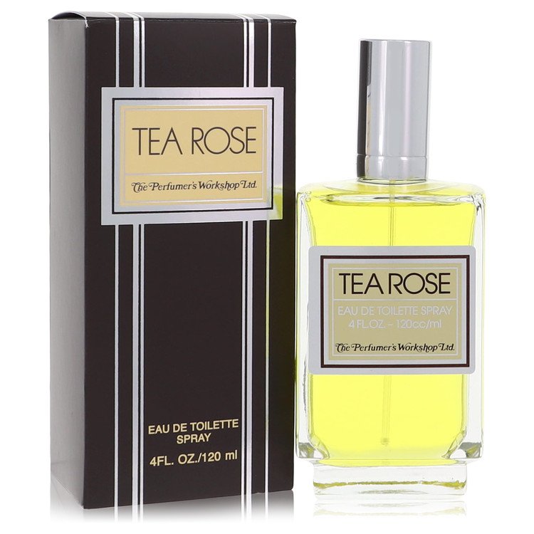 Tea Rose by Perfumers Workshop Eau De Toilette Spray 3.4 oz