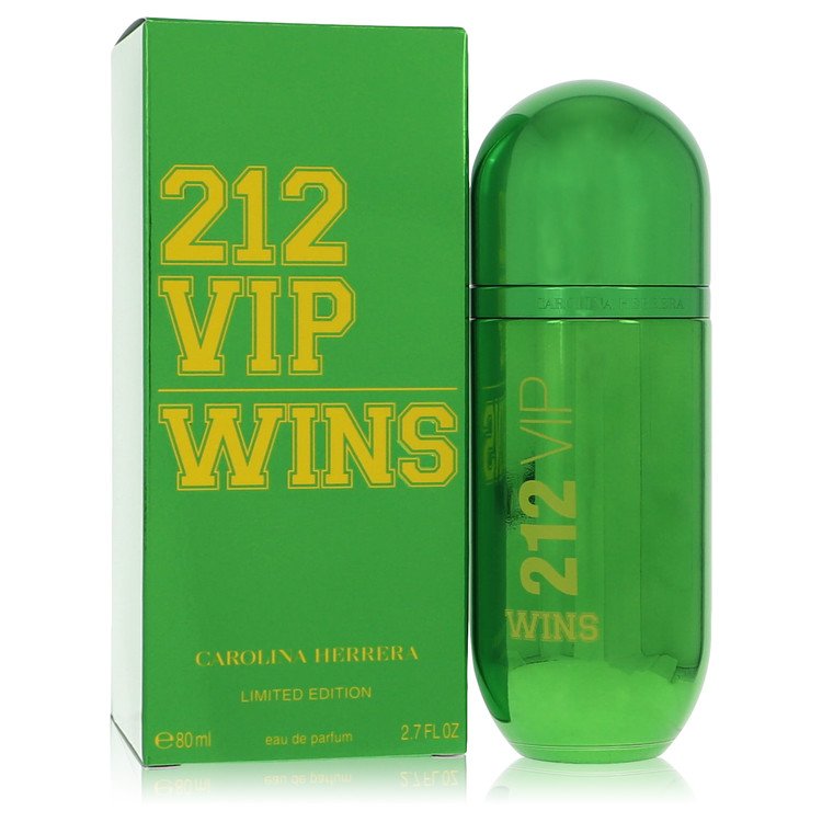 212 Vip Wins by Carolina Herrera Eau De Parfum Spray (Limited Edition) 2.7 oz