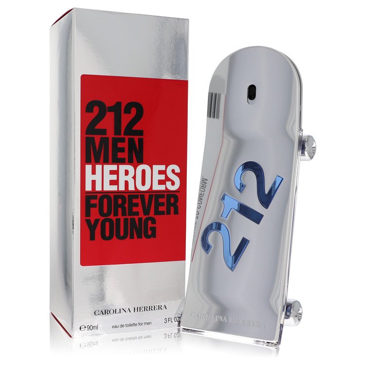 212 Heroes by Carolina Herrera Eau De Toilette Spray 3 oz