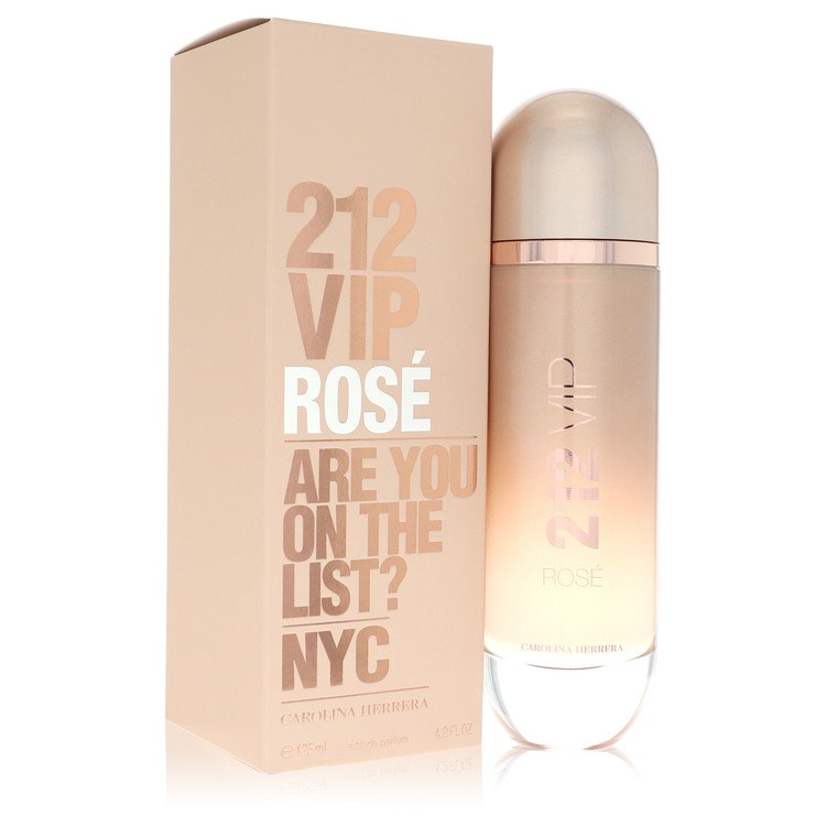 212 VIP Rose by Carolina Herrera Eau De Parfum Spray 4.2 oz