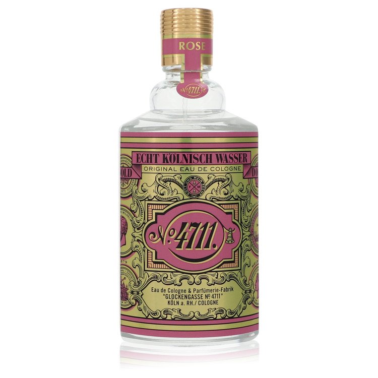 4711 Floral Collection Rose by 4711 Eau De Cologne Spray (Unisex Unboxed) 3.4 oz