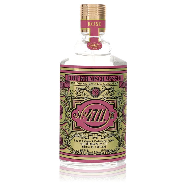 4711 Floral Collection Rose by 4711 Eau De Cologne Spray (Unisex Tester) 3.4 oz