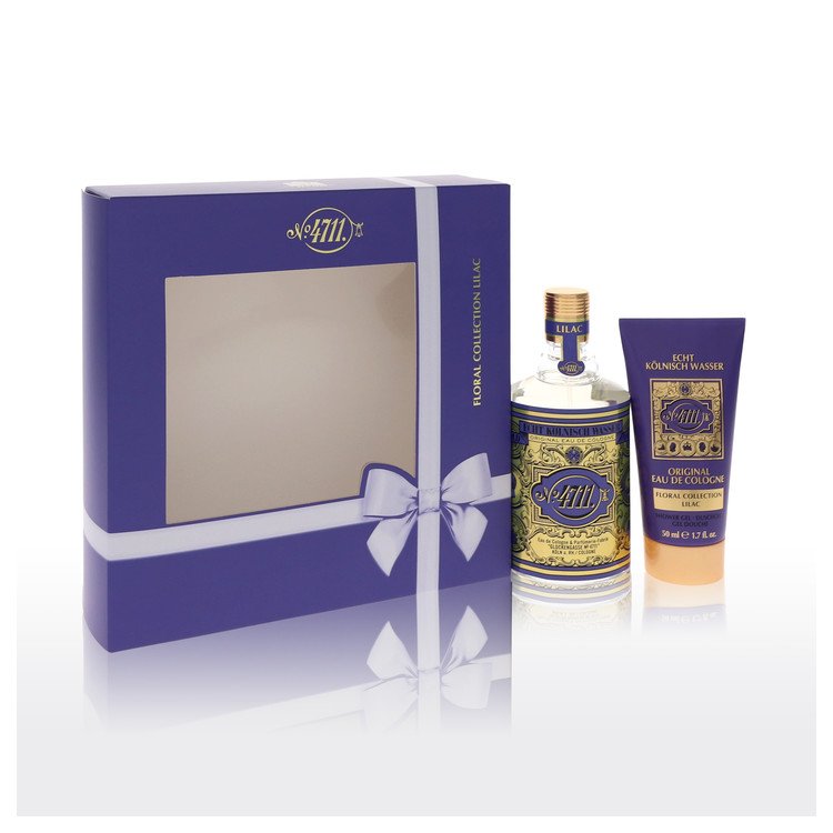 4711 Lilac by 4711 Gift Set (Unisex) -- 3.4 oz Eau De Cologne Spray + 1.7 oz Shower Gel