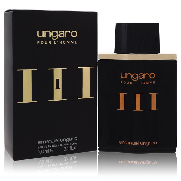 Ungaro Iii by Ungaro Eau De Toilette Spray (New Packaging) 3.4 oz