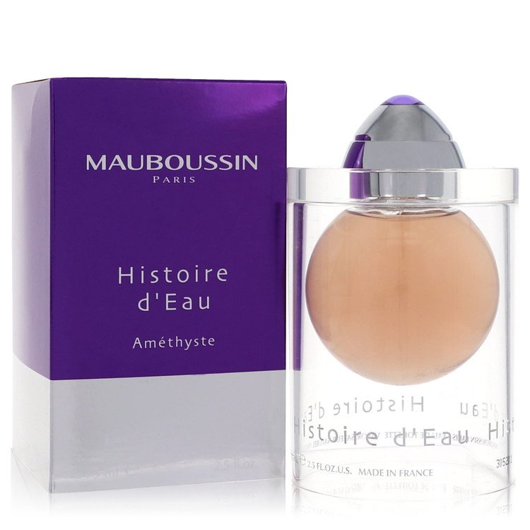 Histoire D'eau Amethyste by Mauboussin Eau De Toilette Spray (Unboxed) 2.5 oz