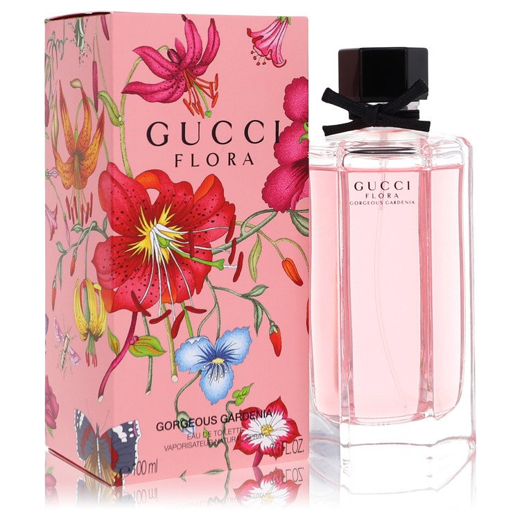 Flora Gorgeous Gardenia by Gucci Eau De Parfum Spray 3.4 oz