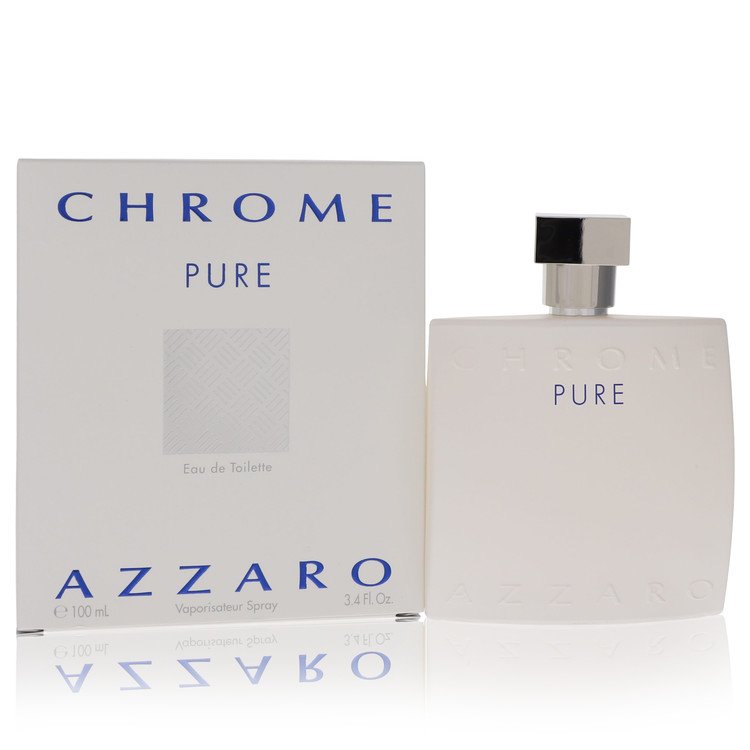 Chrome Pure by Azzaro Eau De Toilette Spray (unboxed) 1.7 oz