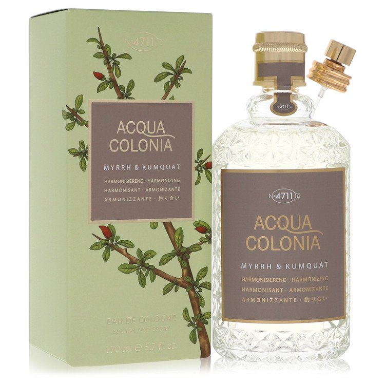 4711 Acqua Colonia Myrrh & Kumquat by 4711 Eau De Cologne Spray (Unboxed) 5.7 oz