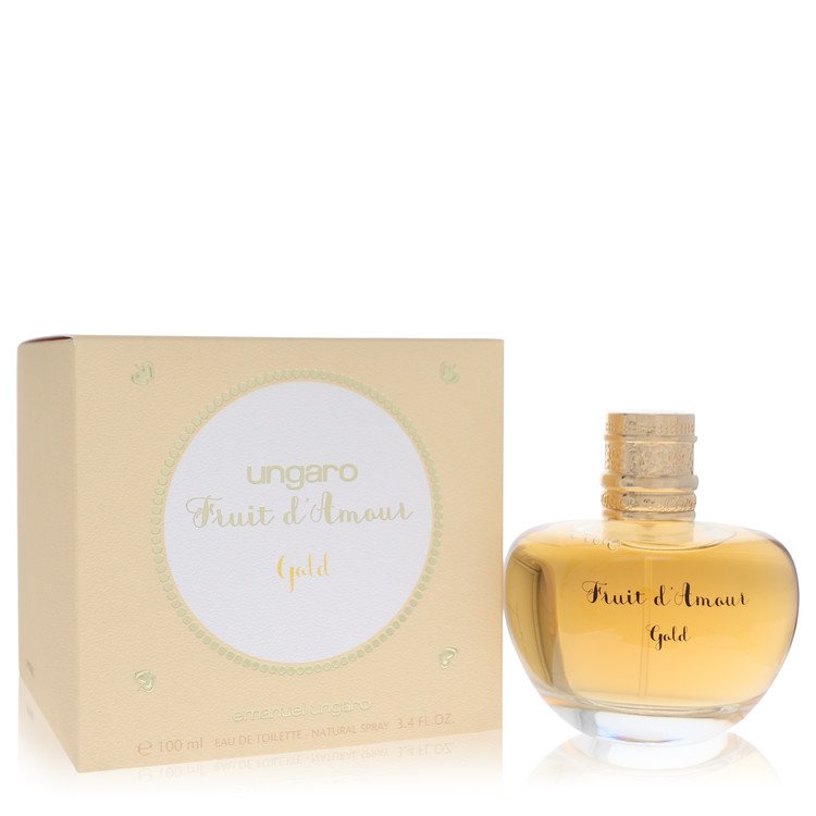 Ungaro Fruit D'Amour Gold by Ungaro Eau De Toilette Spray (Unboxed) 3.4 oz