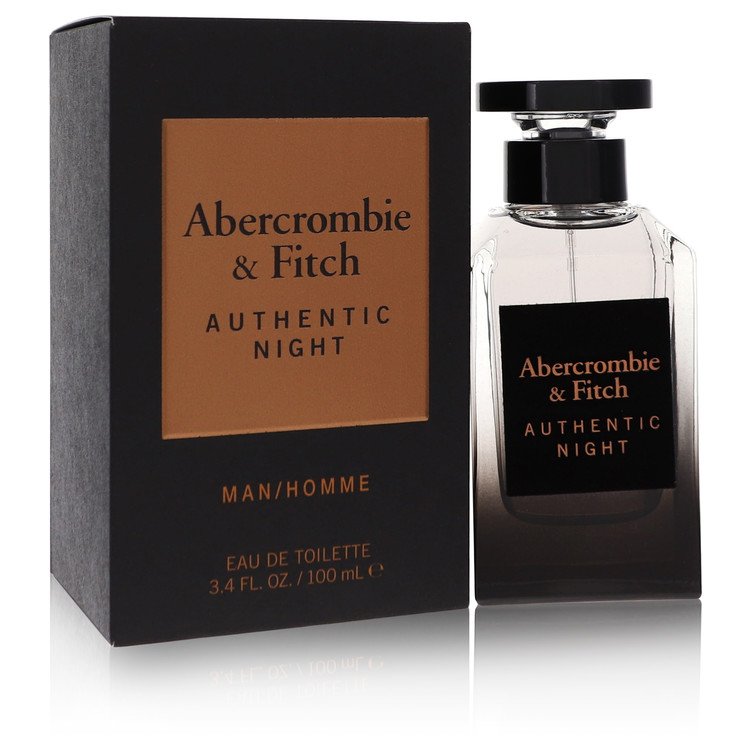 Abercrombie & Fitch Authentic Night by Abercrombie & Fitch Eau De Toilette Spray (Unboxed) 3.4 oz