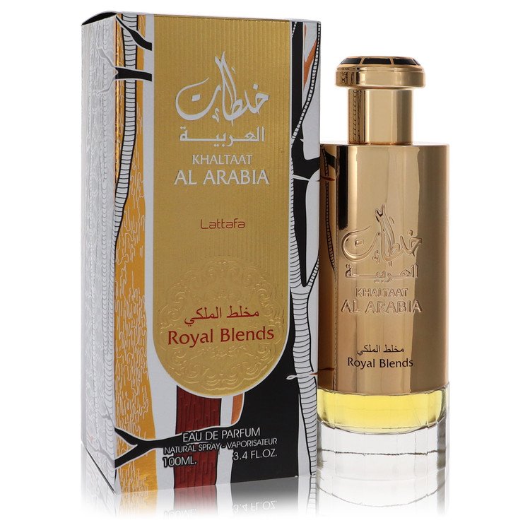 Khaltat Al Arabia by Lattafa Eau De Parfum Spray (Royal Blends Unboxed) 3.4 oz