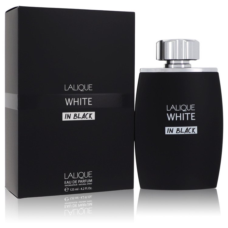 Lalique White In Black by Lalique Eau De Parfum Spray (Unboxed) 4.2 oz