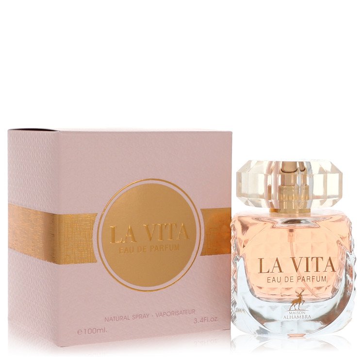 La Vita by Maison Alhambra Eau De Parfum Spray (Unboxed) 3.4 oz