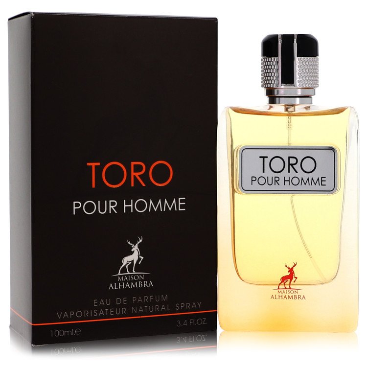 Toro Pour Homme by Maison Alhambra Eau De Parfum Spray (Unboxed) 3.4 oz