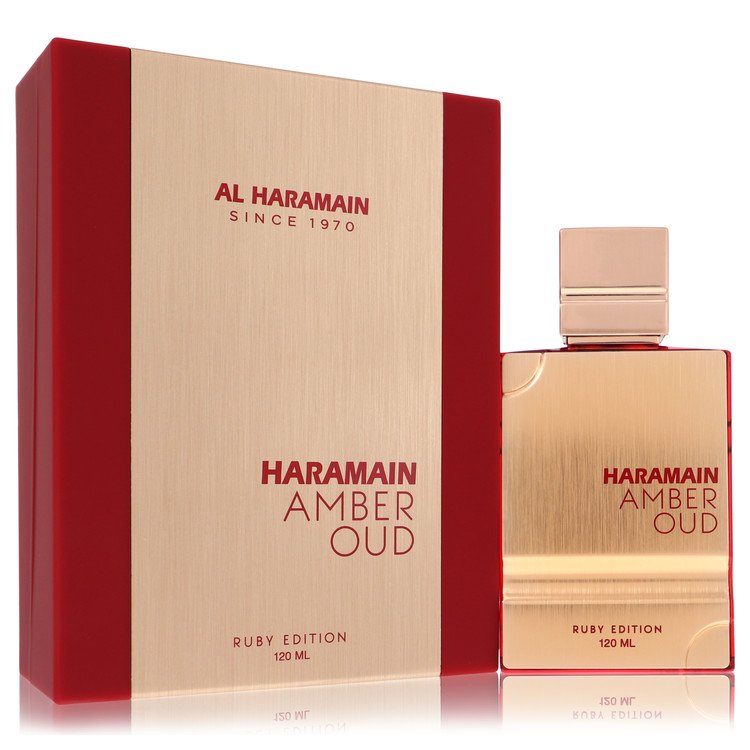 Al Haramain Amber Oud Ruby by Al Haramain Eau De Parfum Spray (Unisex Unboxed) 4 oz