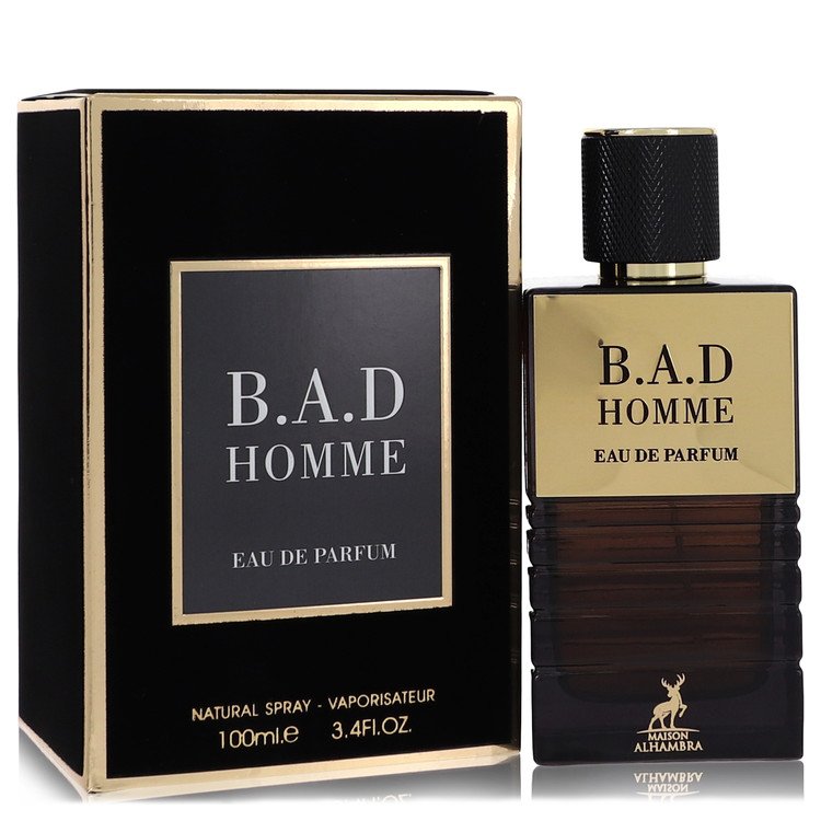 B.A.D Homme by Maison Alhambra Eau De Parfum Spray (Unboxed) 3.4 oz