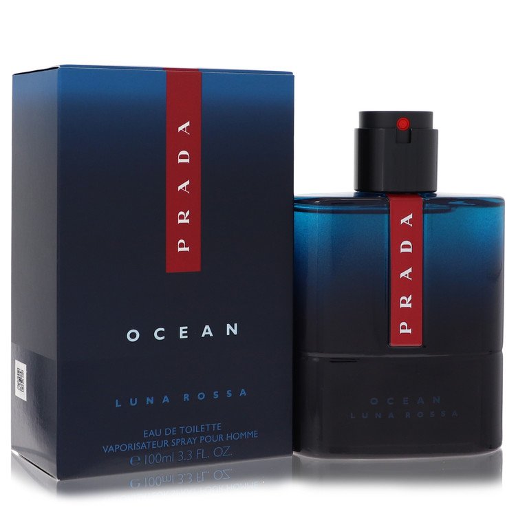 Prada Luna Rossa Ocean by Prada Eau De Toilette Spray (Unboxed) 3.4 oz