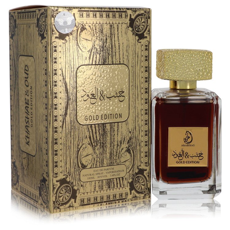 Arabiyat Khashab & Oud Gold Edition by My Perfumes Eau De Parfum Spray (Unisex Unboxed) 3.4 oz