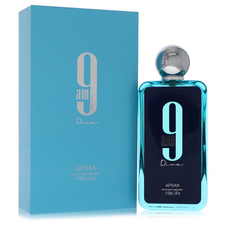 Afnan 9Am Dive by Afnan Eau De Parfum Spray (Unisex Unboxed) 3.4 oz