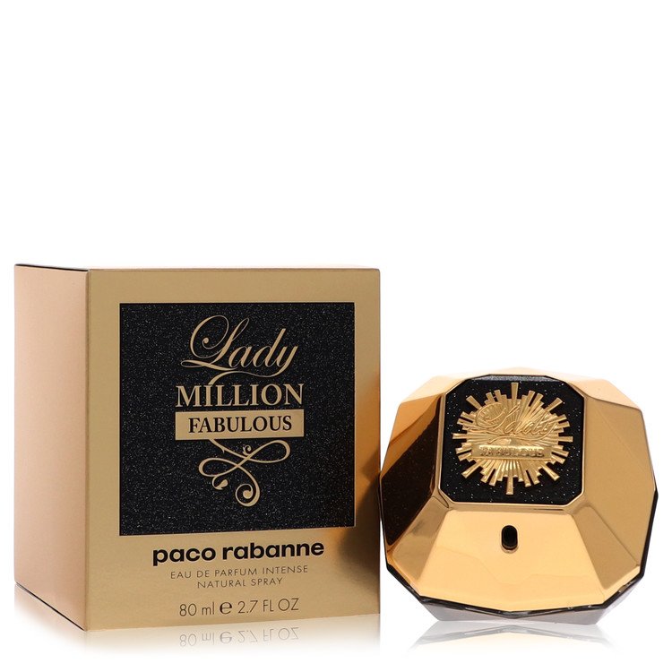 Lady Million Fabulous by Paco Rabanne Eau De Parfum Intense Spray (Unboxed) 2.7 oz