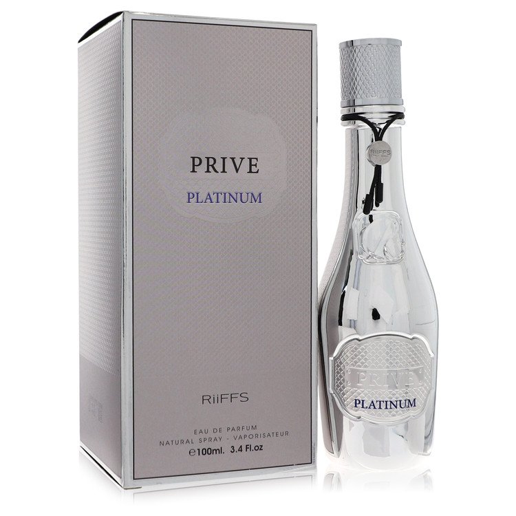 Riiffs Prive Platinum by Riiffs Eau De Parfum Spray (Unboxed) 3.4 oz