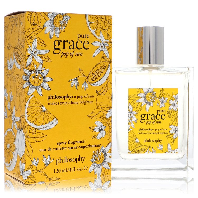 Pure Grace Pop Of Sun by Philosophy Eau De Toilette Spray (Unboxed) 4 oz