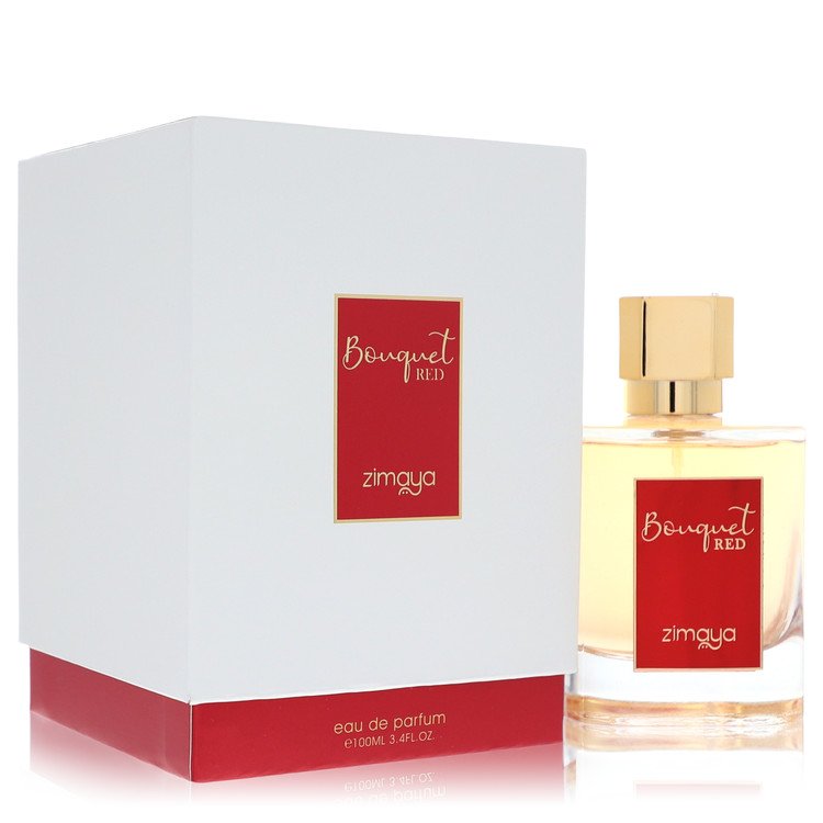 Afnan Zimaya Bouquet Red by Afnan Eau De Parfum Spray (Unboxed) 3.4 oz