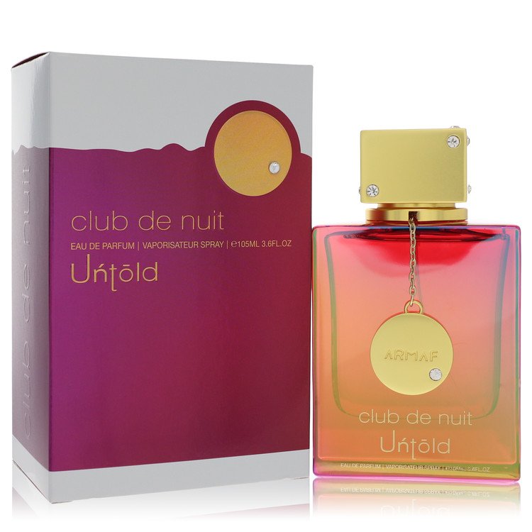 Club De Nuit Untold by Armaf Eau De Parfum Spray (Unisex Unboxed) 3.6 oz