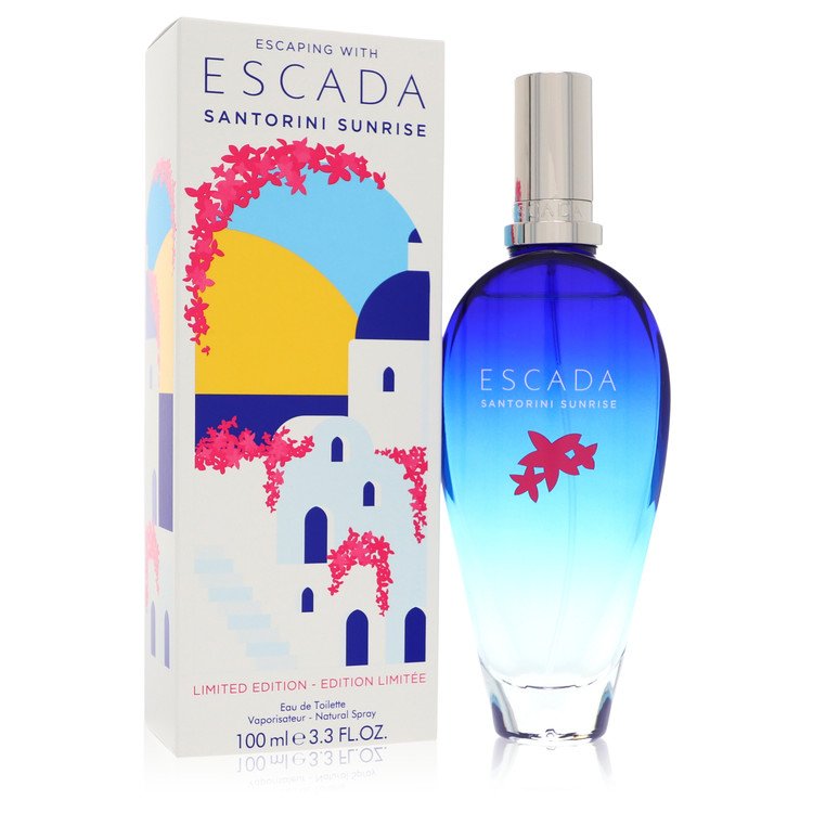 Escada Santorini Sunrise by Escada Eau De Toilette Spray (Unboxed) 3.4 oz