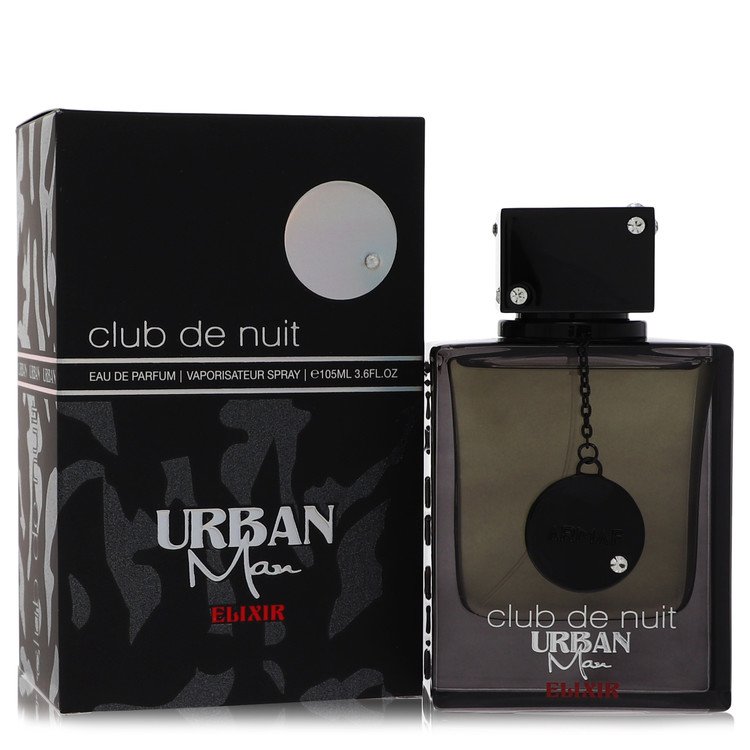 Club De Nuit Urban Man Elixir by Armaf Eau De Parfum Spray (Unboxed) 3.6 oz