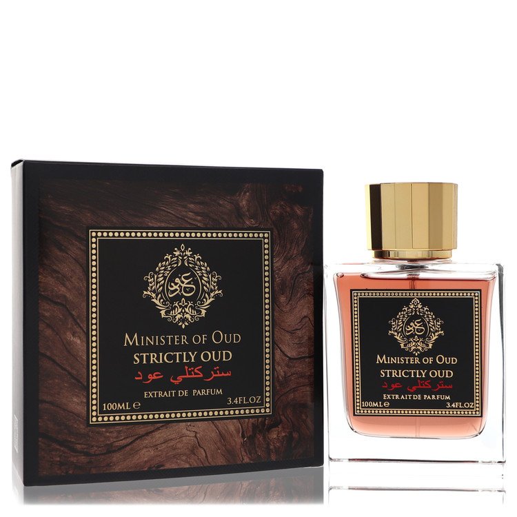 Minister Of Oud Strictly Oud by Fragrance World Extrait De Parfum Spray (Unboxed) 3.4 oz