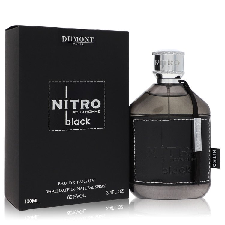 Dumont Nitro Black by Dumont Paris Eau De Parfum Spray (Unboxed) 3.4 oz