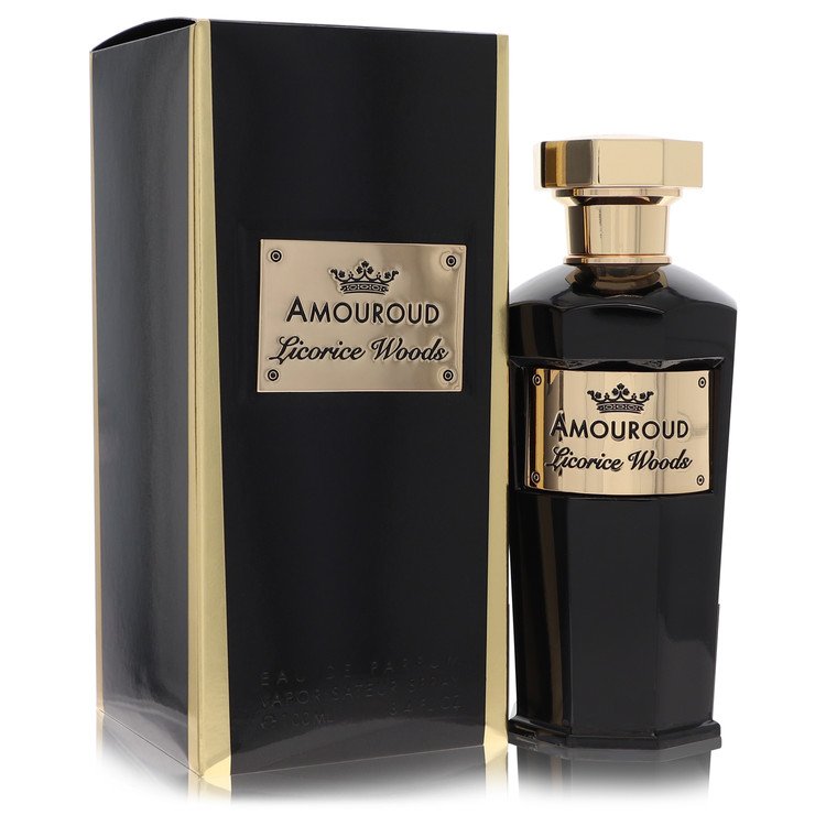 Amouroud Licorice Woods by Amouroud Eau De Parfum Spray (Unisex) 3.4 oz