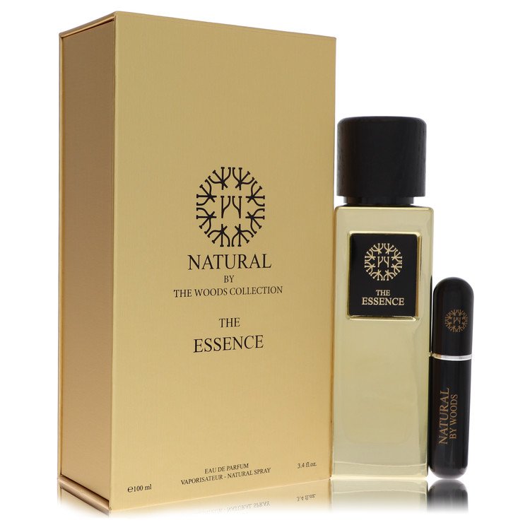 The Woods Collection Natural The Essence by The Woods Collection Eau De Parfum Spray with Mini Refillable Spray (Unisex) 3.4 oz