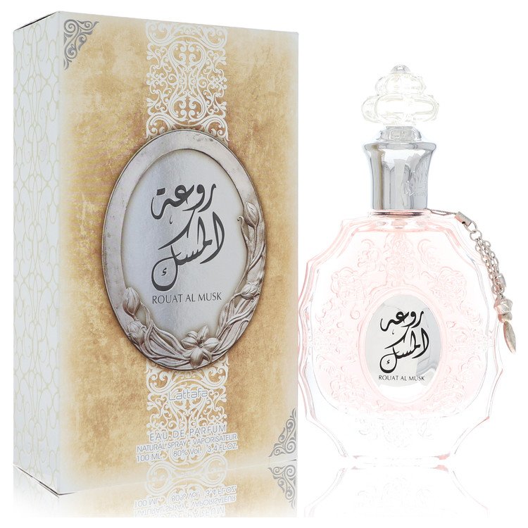 Lattafa Rouat Al Musk by Lattafa Eau De Parfum Spray (Unisex) 3.4 oz