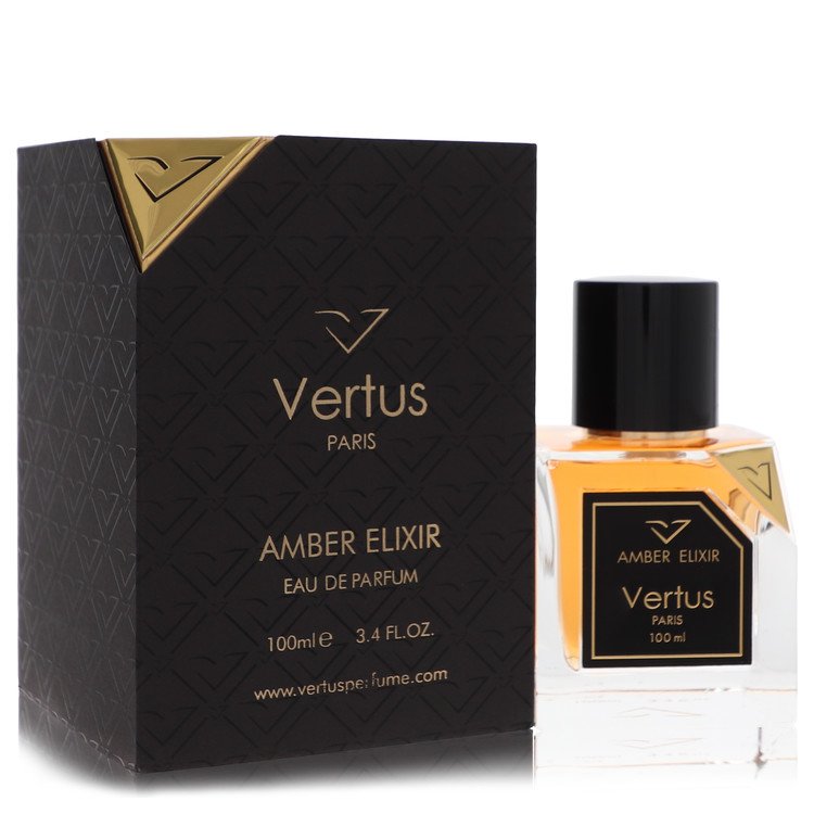 Vertus Amber Elixir by Vertus Eau De Parfum Spray (Unisex) 3.4 oz