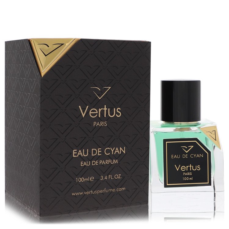 Vertus Eau De Cyan by Vertus Eau De Parfum Spray (Unisex) 3.4 oz