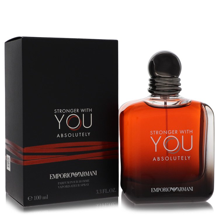 Stronger With You Absolutely by Giorgio Armani Eau De Parfum Spray (Unboxed) 1.7 oz