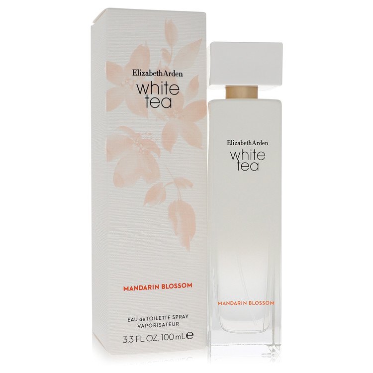 White Tea Mandarin Blossom by Elizabeth Arden Eau De Toilette Spray (Unboxed) 3.3 oz