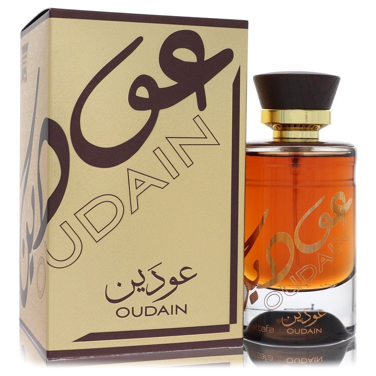 Lattafa Oudain by Lattafa Eau De Parfum Spray (Unisex Unboxed) 3.4 oz