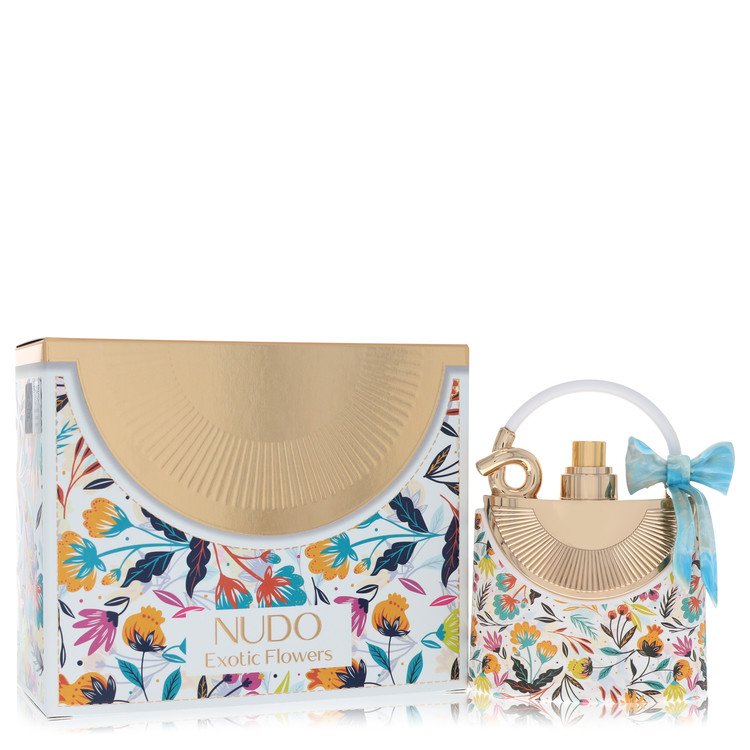 Fragrance World Nudo Exotic Flowers by Fragrance World Eau De Parfum Spray (Unboxed) 3.4 oz