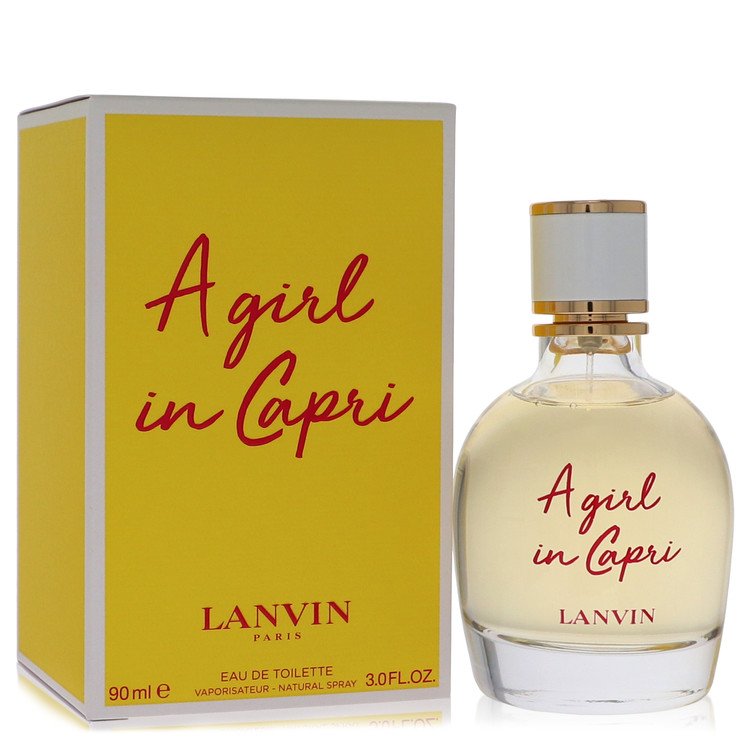 A Girl in Capri by Lanvin Eau De Toilette Spray 3 oz