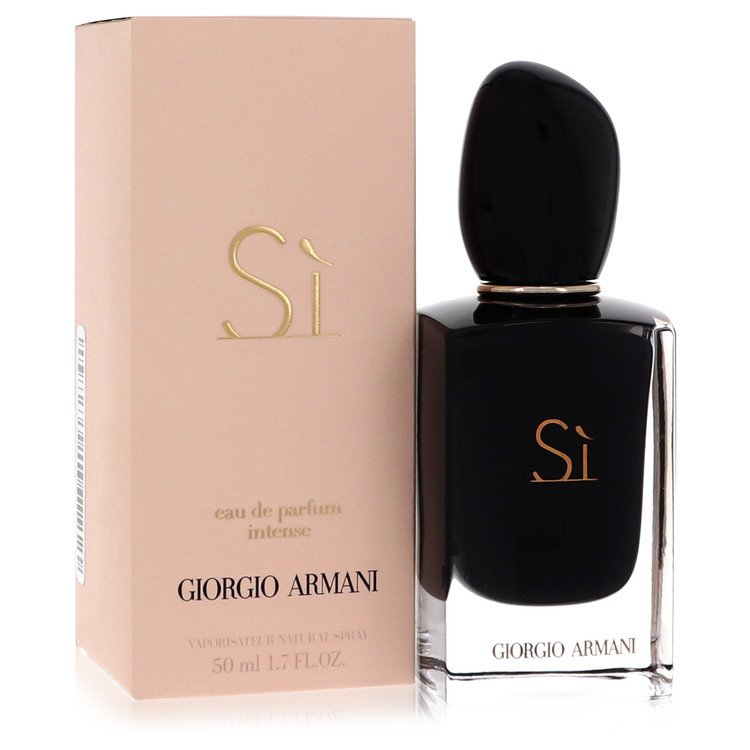 Armani Si Intense by Giorgio Armani Eau De Parfum Spray 1.7 oz