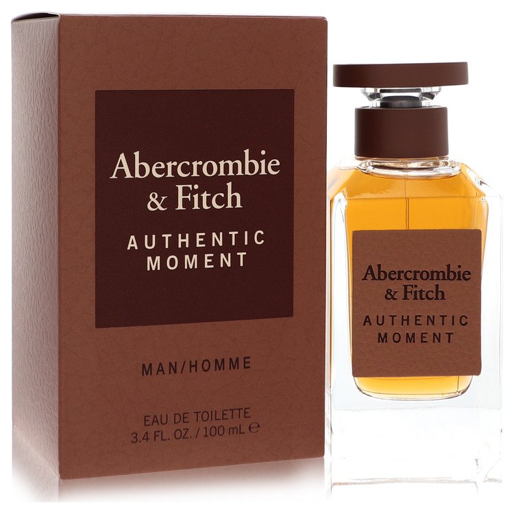 Abercrombie & Fitch Authentic Moment by Abercrombie & Fitch Eau De Toilette Spray 3.4 oz