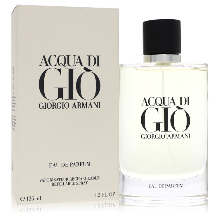 Acqua Di Gio by Giorgio Armani Eau De Parfum Refillable Spray 4.2 oz