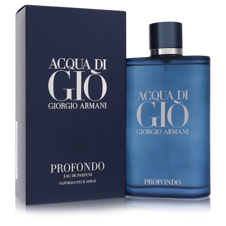 Acqua Di Gio Profondo by Giorgio Armani Eau De Parfum Spray 6.7 oz