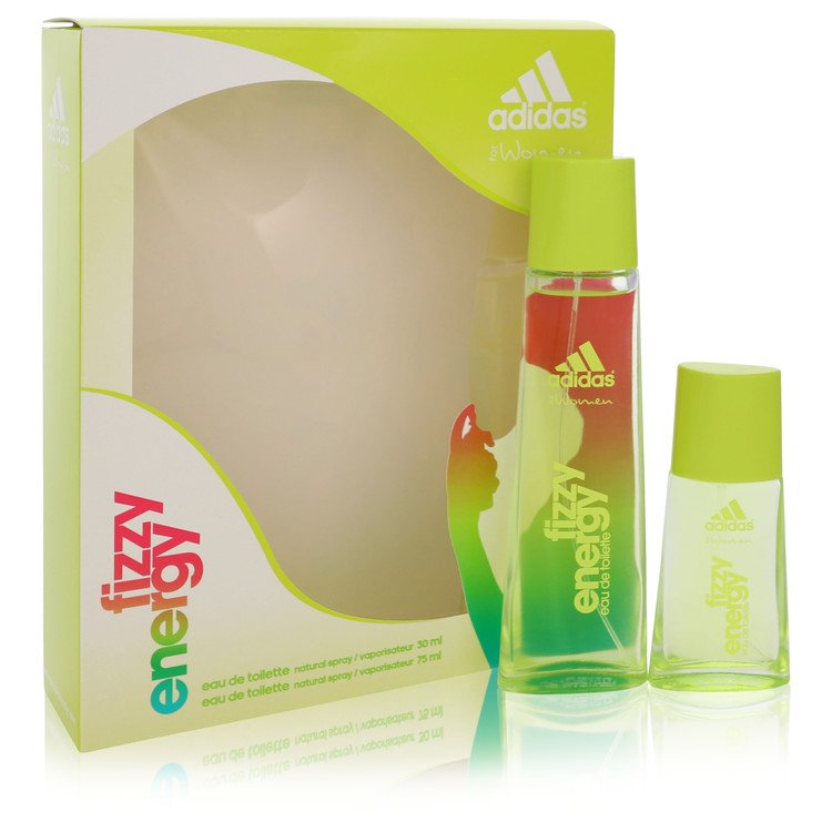 Adidas Fizzy Energy by Adidas Gift Set -- 2.5 oz Eau De Toilette Spray + 1 oz Eau De Toilette Spray