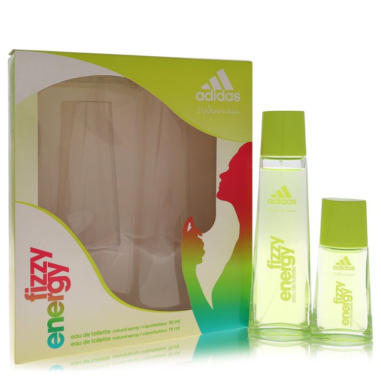 Adidas Fizzy Energy by Adidas Gift Set -- 2.5 oz Eau De Toilette Spray + 1 oz Eau De Toilette Spray